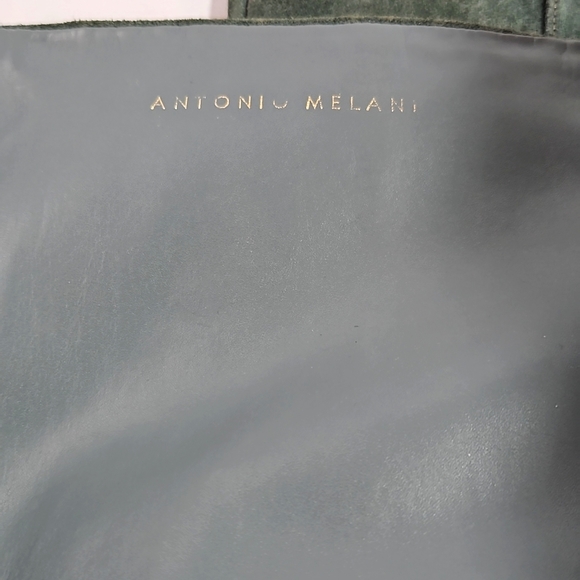 Antonio Melani Green Suede Boots Sz 9 - Picture 10 of 10